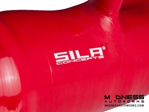 FIAT 124 Factory Air Filter Housing Upgrade Kit - SILA Concepts - Red Silicone - Basic Kit